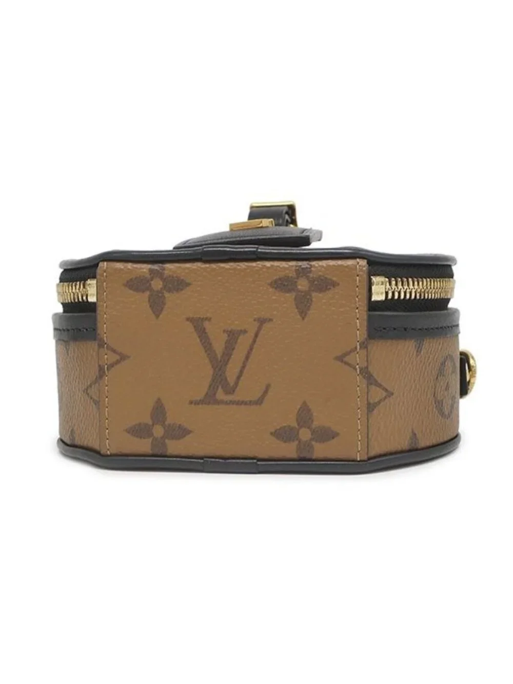 Louis Vuitton Shoulder Bag Mini Boite Chapeau Leather Monogram Reverse Canvas